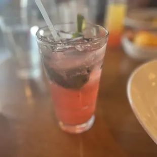 Blueberry mojito