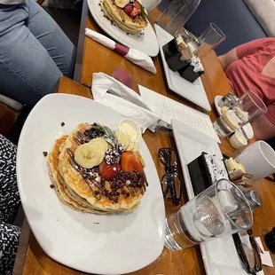 Our breakfast choices.