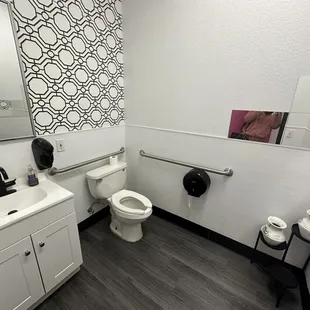 Spacious Restrooms and IMMACULATELY CLEAN!!!