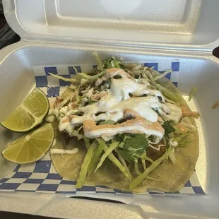 Baja Fish Taco