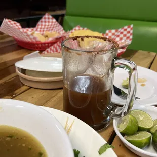 Todo está súper fresco y recién echo. Food and drinks where delicious perfect for a hangover meal!
