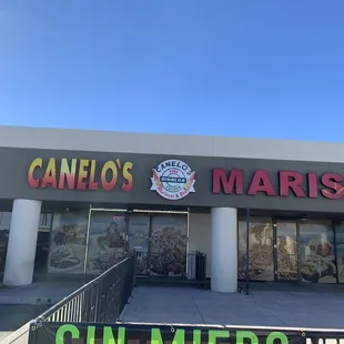 This is the exterior of the restaurant