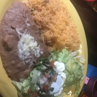 Fajitas Texanas setup