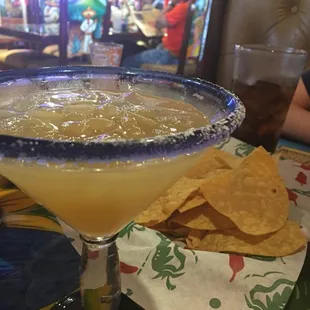 Delicious top shelf margarita on Cinco de Mayo!