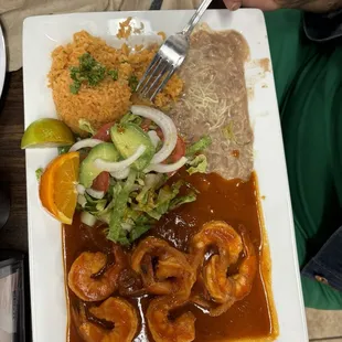 Camarones a la Diabla