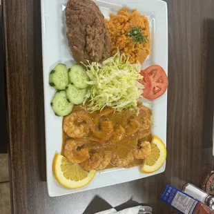 Camarones a la diabla