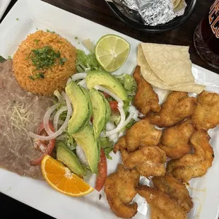 Camarones Empanizados