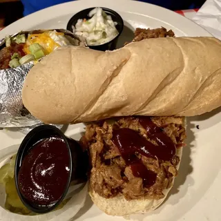 "Our Famous" Pulled Pork BBQ Sandwich