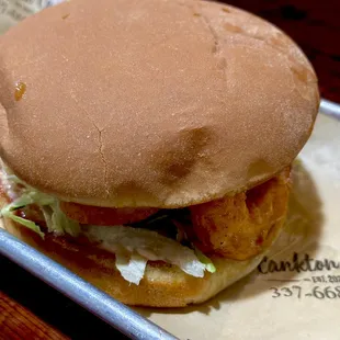 Shrimp Burger