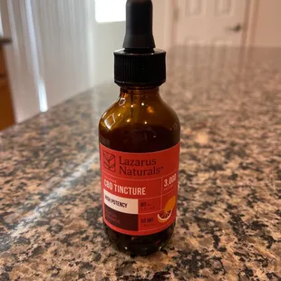Lazarus Naturals CBD Tincture.