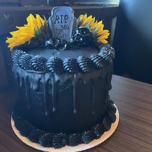 Vegan red velvet cake.