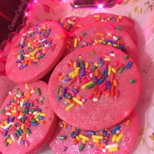 Signature Pink Vanilla Sugar Cookies