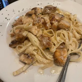 Salmon Fettuccine