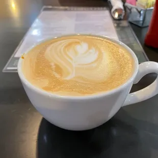 Coconut cookie latte