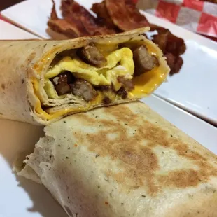 Breakfast burrito