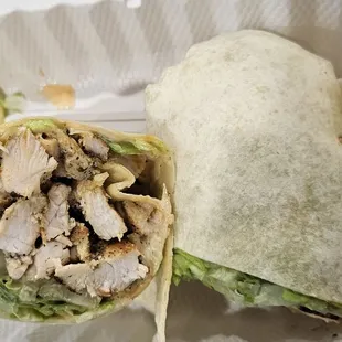 Grilled Chicken Caesar Wrap