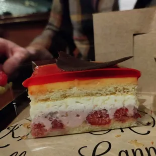 Raspberry Lemon Layer Cake