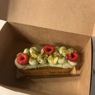 Pistachio Raspberry