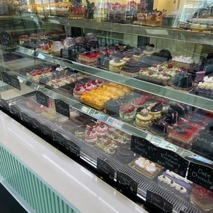 a nice selection plus baked bread and croissants too