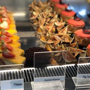 a variety of pastries