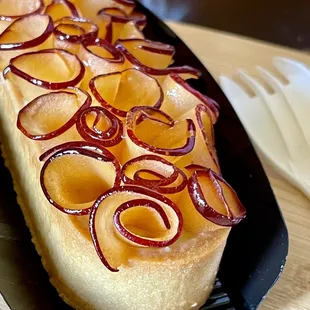Plum tart.
