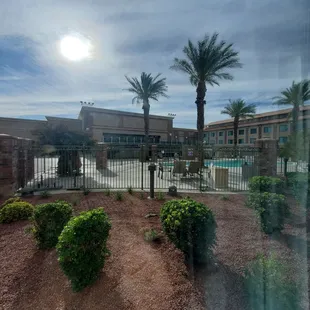 Pool area outside room /view