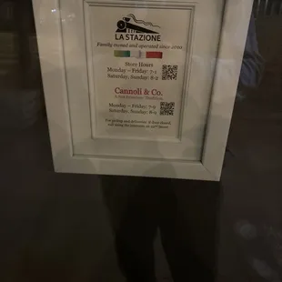 Not open no number... waste of time