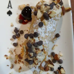 Forgive our messy presentation - we wanted lots of toppngs.