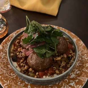 Moroccan Spiced Meatball