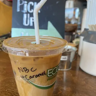 Nightmare Before Coffee + shot of caramel