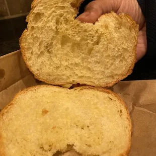 Almond croissant