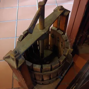 Making some wine. LOL