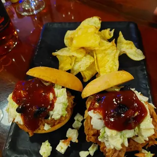 The Judge Judy (pork sliders)