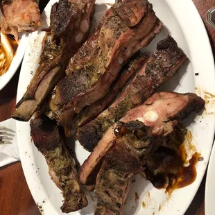 Full rack of ribs.