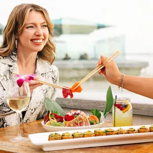 food, sashimi, sushi and sashimi, sushi
