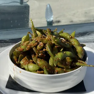 Spicy Edamame