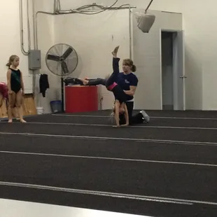 Teacher Devan in action!