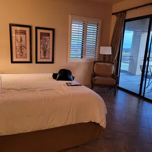 Patio view from suite bedroom!