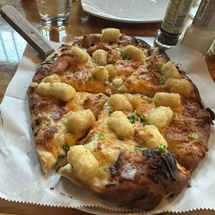 Loaded Potato Pizza
