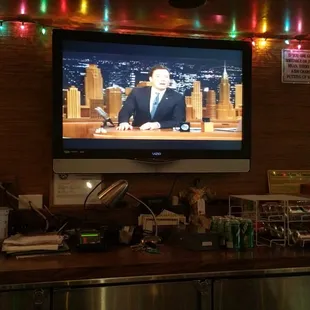 Watching the Jimmy Fallon show!