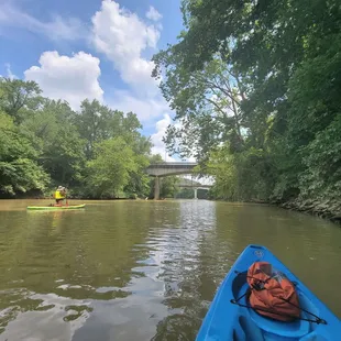 SUP board and kayaking on Kentucky  River.