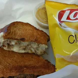 The patty melt is delicious!!! $3.50