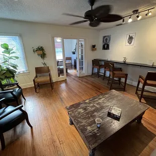 One of multiple sitting rooms.