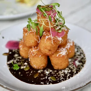 Mole tater tots - tastier than it should have been