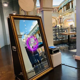 The event had a cool photobooth also