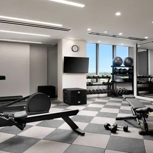 Health club  fitness center  gym