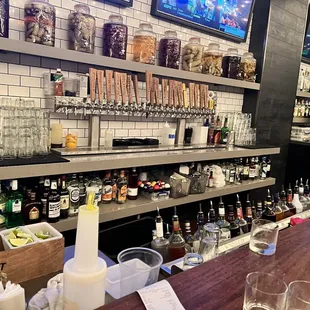 Beer on tap