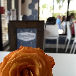 Mother's Day they gave us flowers!