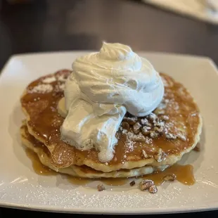 Banana Nut Bread Pancakes