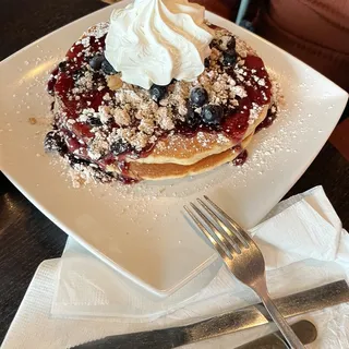 Blueberry Cobbler Pancake